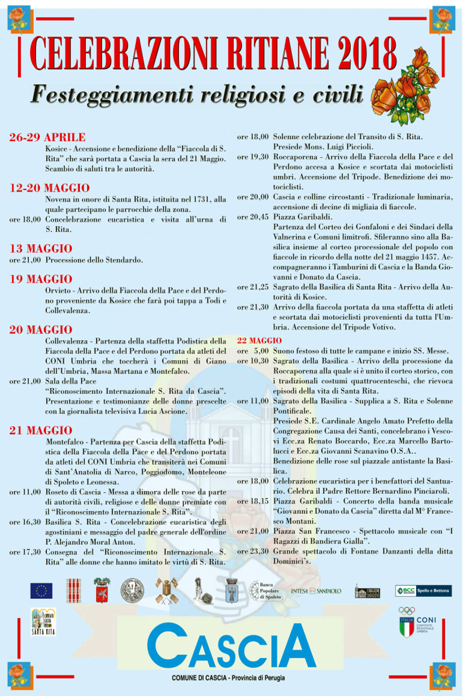 Festa di Santa Rita 2018