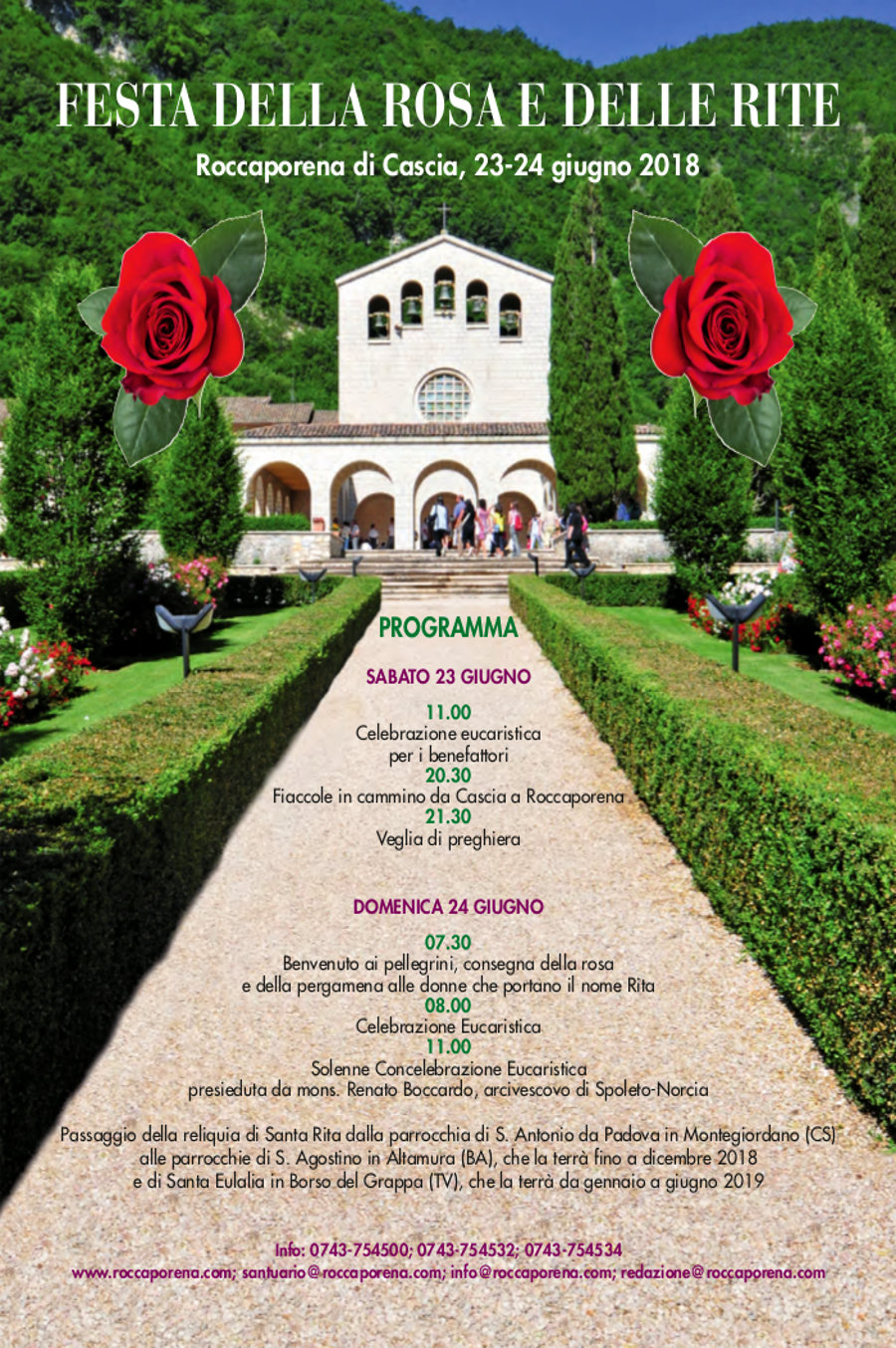 Festa della Rosa e delle Rite 2018